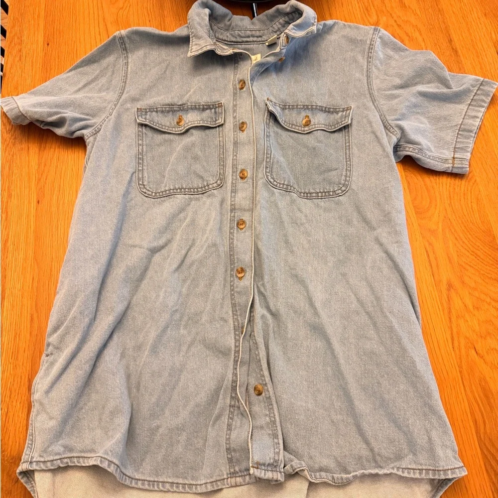 Universal Thread Light Blue Mini Dress - Picture 2 of 3
